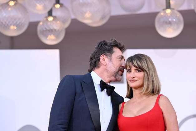 September 8, 2026, Venice, Rome, Italy: Penelope Cruz and Jeavier Bardem on the red carpet for Bunker, 83rd Venice Film Festival. Venice, September 8, 2026 Venice Italy  - ZUMAa289 20260908_zia_a289_569 Copyright: xMariaxLauraxAntonellix xAgfx