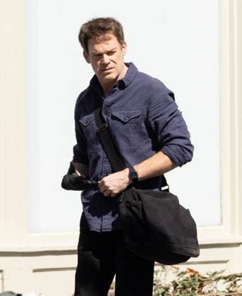 Michael C. Hall On Location with Dexter in NYC Michael C. Hall On Location with Dexter in NYC, Greenwich Village, NY. 08 Sep 2026 Pictured: Michael C. Hall.  Copyright: xThexMegaxAgencyxMEGAx