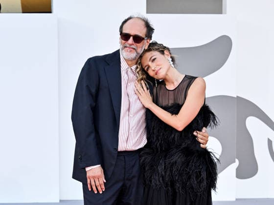 IPA88283966 - Venice, 83rd Venice International Film Festival 2026 - Night 7. Red carpet for the film Bunker. Pictured: Luca Guadagnino and Noemi Brando  Copyright: xSimonexComix xPoolxPhotoxEventsx08x IPA88283966