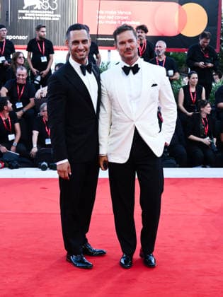 IPA88284821 - Venice, 83rd Venice International Film Festival 2026 - Night 7. Red carpet for the film Bunker. Pictured: Jean-Georges D Orazio, Paolo Stella  Copyright: xAlbertoxTerenghi PoolxPhotoxEvenx xPoolxPhotoxEventsx08x IPA88284821
