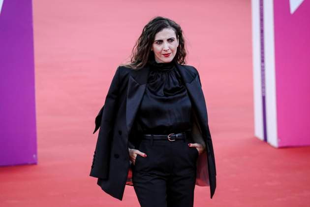 52nd Deauville American Film Festival PHOTOPQR OUEST FRANCE Charles BURY DEAUVILLE Sept. 8, 2026 52nd Deauville American Film Festival, Calvados, Normandy Katharina Rivilis, director, on the red carpet Photo by Charles Bury, Ouest France 52nd Deauville American Film Festival Sept. 8, 2026, DEAUVILLE, France  Copyright: xPHOTOPQR OUESTxFRANCE MAXPPPxCharlesxBURYx 20260908OFR8572 20260908OFR8572