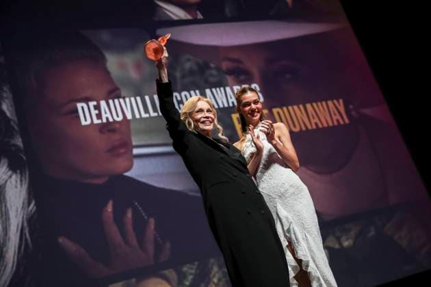52nd Deauville American Film Festival PHOTOPQR OUEST FRANCE Charles BURY DEAUVILLE Sept. 8, 2026 52nd Deauville American Film Festival Calvados Normandy Presentation of the Deauville Icon Awards to Faye Dunaway, American actress. Photo by Charles Bury, Ouest France. 52nd Deauville American Film Festival, Sept. 8, 2026, DEAUVILLE, France  Copyright: xPHOTOPQR OUESTxFRANCE MAXPPPxCharlesxBURYx 20260908OFR8599 20260908OFR8599