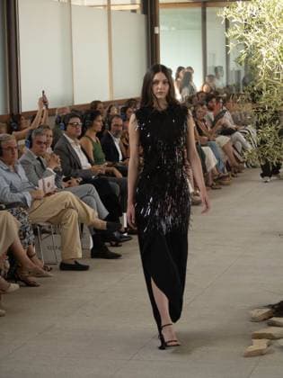 September 8, 2026, Madrid, Madrid, Spain: MADRID, SPAIN - SEPTEMBER 8: Models walk the runway during the OMODA Madrid Es Moda fashion show, presenting designs by PILAR DALBAT, inside the COAM Madrid Spain - ZUMAh199 20260908_zip_h199_005 Copyright: xAaronxHerediax