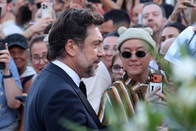 Javier Bardem at the premiere of the film *Bunker* at the 2023 Venice Biennale—the 83rd Venice International Film Festival—at the Palazzo del Cinema in Venice, September 8, 2026 Foto:xD.xBedrosianx xFuturexImagex bunker_6842