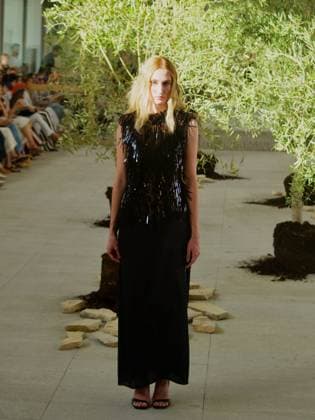 September 8, 2026, Madrid, Madrid, Spain: MADRID, SPAIN - SEPTEMBER 8: Models walk the runway during the OMODA Madrid Es Moda fashion show, presenting designs by PILAR DALBAT, inside the COAM Madrid Spain  - ZUMAh199 20260908_zip_h199_007 Copyright: xAaronxHerediax