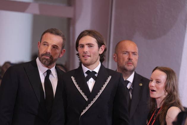 Venice 2026 Company Screening NB Ben Affleck, Indiana Affleck attending the Company Red carpet as part of the 83th Venice International Film Festival at the Lido in Venice, Italy on September 08, 2026. Photo by Nasser Berzane ABACAPRESS.COM Venice Italy  Copyright: xBerzanexNasser ABACAx