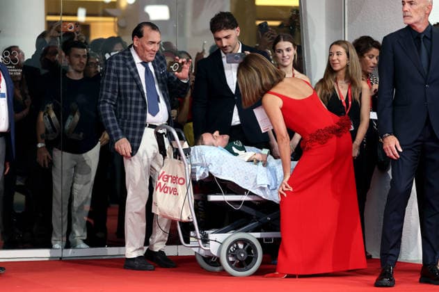 Penelope Cruz at the premiere of the film *Bunker* at the 2023 Venice Biennale, the 83rd Venice International Film Festival, at the Palazzo del Cinema in Venice, September 8, 2026 Foto:xD.xBedrosianx xFuturexImagex bunker_6880