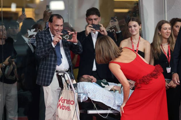 Penelope Cruz at the premiere of the film *Bunker* at the 2023 Venice Biennale, the 83rd Venice International Film Festival, at the Palazzo del Cinema in Venice, September 8, 2026 Foto:xD.xBedrosianx xFuturexImagex bunker_6882