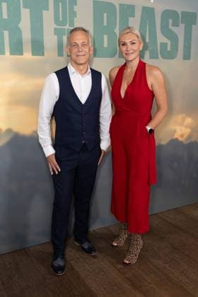 September 8, 2026, London, United Kingdom: (L-R), Ray Howard and Georgia Bradley attend the UK Gala Screening of Heart of the Beast at Ham Yard Hotel, London.Celebrity guests attend the UK Gala Screening of Heart of the Beast at Ham Yard Hotel in London London United Kingdom  - ZUMAs197 20260908_aaa_s197_179 Copyright: xPhilxLewisx