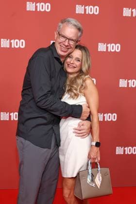 BILD100 2026 Frank Thelen, Nathalie Thelen Sattler Red Carpet at BILD100 2026, Axel Springer New Building, Berlin, Date: September 8, 2026 Copyright: xEventpress Kratschx