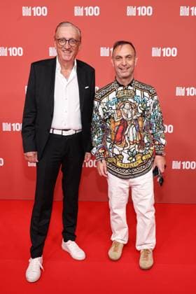 BILD100 2026 Alfred Draxler, Bob Hanning Red Carpet at BILD100 2026, Axel Springer New Building, Berlin, Date: September 8, 2026 Copyright: xEventpress Kratschx