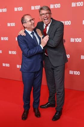 BILD100 2026 Alexander Dobrindt, Wolfram Weimer Red Carpet at BILD100 2026, Axel Springer New Building, Berlin, Date: September 8, 2026 Copyright: xEventpress Kratschx