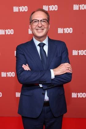 BILD100 2026 Alexander Dobrindt Red Carpet at BILD100 2026, Axel Springer New Building, Berlin, Date: September 8, 2026 Copyright: xEventpress Kratschx
