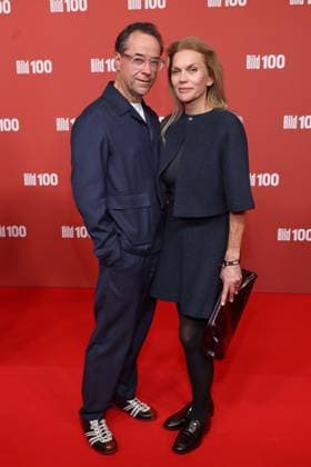 BILD100 2026 Jan Joseph Liefers, Anna Loos Red carpet at BILD100 2026, Axel Springer new building, Berlin, Date: September 8, 2026 Copyright: xEventpress Kratschx