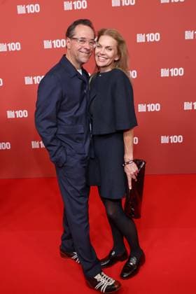 BILD100 2026 Jan Joseph Liefers, Anna Loos Red carpet at BILD100 2026, Axel Springer new building, Berlin, Date: September 8, 2026 Copyright: xEventpress Kratschx