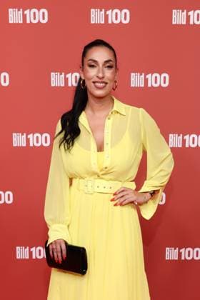 BILD100 2026 Tijen Onaran on the red carpet at BILD100 2026, Axel Springer New Building, Berlin, Date: September 8, 2026 Copyright: xEventpress Kratschx