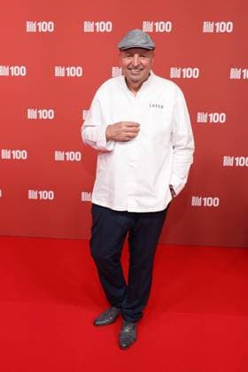 BILD100 2026 Johann Lafer on the red carpet at BILD100 2026, Axel Springer New Building, Berlin, Date: September 8, 2026 Copyright: xEventpress Kratschx