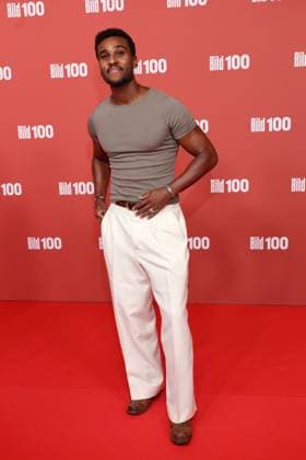 BILD100 2026 Tijan Njie Red Carpet at BILD100 2026, Axel Springer New Building, Berlin, Date: September 8, 2026 Copyright: xEventpress Kratschx