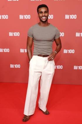 BILD100 2026 Tijan Njie Red Carpet at BILD100 2026, Axel Springer New Building, Berlin, Date: September 8, 2026 Copyright: xEventpress Kratschx