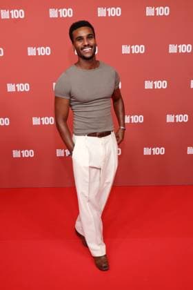 BILD100 2026 Tijan Njie Red carpet at BILD100 2026, Axel Springer New Building, Berlin, Date: September 8, 2026 Copyright: xEventpress Kratschx