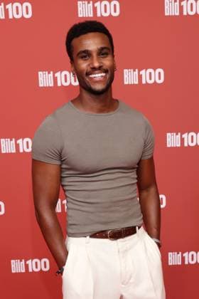 BILD100 2026 Tijan Njie on the red carpet at BILD100 2026, Axel Springer New Building, Berlin, Date: September 8, 2026 Copyright: xEventpress Kratschx