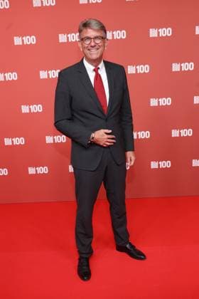 BILD100 2026 Wolfram Weimer Red Carpet at BILD100 2026, Axel Springer New Building, Berlin, Date: September 8, 2026 Copyright: xEventpress Kratschx