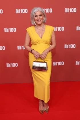 BILD100 2026 Birgit Schrowange Red Carpet at BILD100 2026, Axel Springer New Building, Berlin, Date: September 8, 2026 Copyright: xEventpress Kratschx