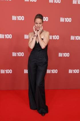 BILD100 2026 Jeanette Hain on the red carpet at BILD100 2026, Axel Springer New Building, Berlin, Date: September 8, 2026 Copyright: xEventpress Kratschx