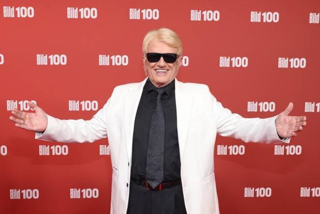 BILD100 2026 Heino on the red carpet at BILD100 2026, Axel Springer New Building, Berlin, Date: September 8, 2026 Copyright: xEventpress Kratschx