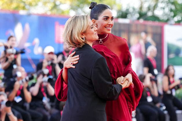 Greta Scarano and Rocio Munoz Morales attending the screening of *The Bunker* during the 83rd Venice International Film Festival at the Sala Grande on September 8, 2026, in Venice, Italy. Lucia Sabatelli, Venice, Italy  Copyright: xLuciaxSabatellix xBestimagexLuciaxSabatellix xBestimagex