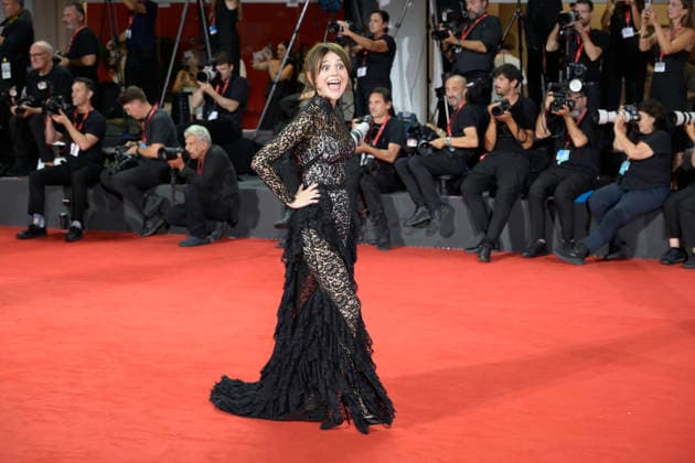 Company red carpet in Venice Lido - 08 Sep 2026 Emily Alyn lind attends the red carpet of movie Company during the 83rd Venice Film Festival at Palazzo del cinema. Venice Lido Italy Copyright: xMarioxCartellix xSOPAxImagesx _DSC2219