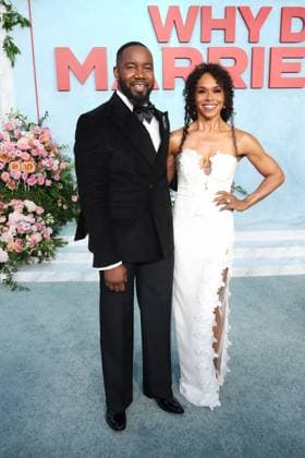 Premiere of Why Did I Get Married Again? Netflix s Why Did I Get Married Again? at Harmony Gold Preview House on September 08, 2026 Credit: AdMedia. 08 Sep 2026 Pictured: Michael Jai White & Gillian White .  Copyright: xThexMegaxAgencyxAdMediax xMEGAx