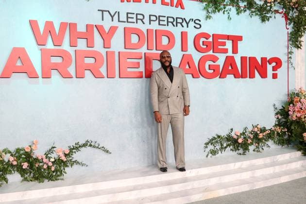 Premiere of Why Did I Get Married Again? Netflix s Why Did I Get Married Again? at Harmony Gold Preview House on September 08, 2026 Credit: AdMedia. 08 Sep 2026 Pictured: Tyler Perry.  Copyright: xThexMegaxAgencyxAdMediax xMEGAx