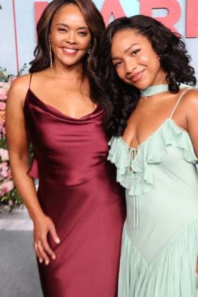 Premiere of Why Did I Get Married Again? Netflix s Why Did I Get Married Again? at Harmony Gold Preview House on September 08, 2026 Credit: AdMedia. 08 Sep 2026 Pictured: Laya DeLeon Hayes & Sharon Leal .  Copyright: xThexMegaxAgencyxAdMediax xMEGAx