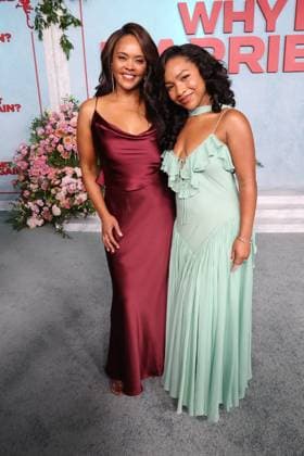 Premiere of Why Did I Get Married Again? Netflix s Why Did I Get Married Again? at Harmony Gold Preview House on September 08, 2026 Credit: AdMedia. 08 Sep 2026 Pictured: Laya DeLeon Hayes & Sharon Leal .  Copyright: xThexMegaxAgencyxAdMediax xMEGAx