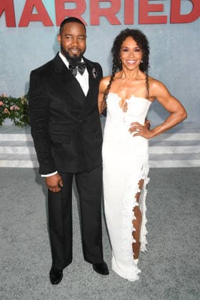 LOS ANGELES, CA - SEPTEMBER 8: Michael Jai White and Gillian White at the Netflix special screening of Tyler Perry s Why Did I Get Married Again? on September 8, 2026 at the Harmony Gold Theater in Los Angeles, California. Copyright: xJeffreyxMayerx