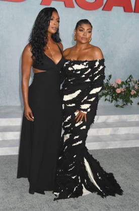 LOS ANGELES, CA - SEPTEMBER 8: Tasha Smith and Taraji P. Henson at the Netflix special screening of Tyler Perry s Why Did I Get Married Again? on September 8, 2026 at the Harmony Gold Theater in Los Angeles, California. Copyright: xJeffreyxMayerx