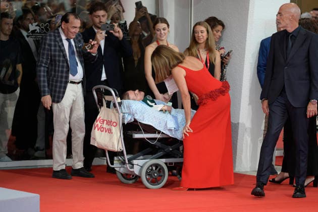 September 8, 2026, Venice Lido, Italy: Penelope Cruz attends the red carpet of movie Bunker during the 83rd Venice Film Festival at Palazzo del Cinema. Venice Lido Italy - ZUMAs197 20260908_aaa_s197_492 Copyright: xMarioxCartellix
