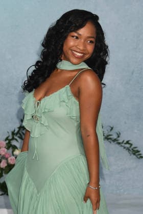 LOS ANGELES, CA - SEPTEMBER 8: Laya DeLeon Hayes at the Netflix special screening of Tyler Perry s Why Did I Get Married Again? on September 8, 2026 at the Harmony Gold Theater in Los Angeles, California. Copyright: xJeffreyxMayerx