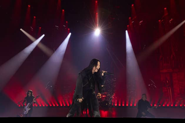 Evanescence perform at Leeds Arena Amy Lee of Evanescence performs at First Direct Arena, Leeds, England, 8th September 2026, Credit:Mike Gray MIKE GRAY - B4227 Avalon  Copyright: xMikexGrayx xMIKExGRAYx-xB4227x xAvalonx 1132640814