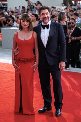 September 8, 2026, Venice, Italy: PenÃ lope Cruz and Javier Bardem attend the red carpet of the film Bunker at the 83rd Venice International Film Festival at the Sala Grande. Venice Italy - ZUMAs197 20260908_aaa_s197_562 Copyright: xMarcoxBaradax