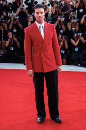 September 8, 2026, Venice, Italy: American actor Patrick Schwarzenegger attends the red carpet of the film Bunker at the 83rd Venice International Film Festival at the Sala Grande. Venice Italy - ZUMAs197 20260908_aaa_s197_572 Copyright: xMarcoxBaradax