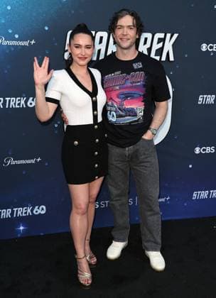 Star Trek Day 60th Anniversary Screening in Los Angeles Star Trek Day 60th Anniversary Screening at The Autry Museum in Los Angeles, California on 9 8 26. 08 Sep 2026 Pictured: Christina Chong, Ethan Peck.  Copyright: xThexMegaxAgencyxRiverx xMEGAx