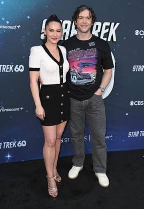 Star Trek Day 60th Anniversary Screening in Los Angeles Star Trek Day 60th Anniversary Screening at The Autry Museum in Los Angeles, California on 9 8 26. 08 Sep 2026 Pictured: Christina Chong, Ethan Peck.  Copyright: xThexMegaxAgencyxRiverx xMEGAx