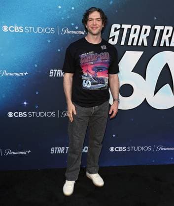 Star Trek Day 60th Anniversary Screening in Los Angeles Star Trek Day 60th Anniversary Screening at The Autry Museum in Los Angeles, California on 9 8 26. 08 Sep 2026 Pictured: Ethan Peck.  Copyright: xThexMegaxAgencyxRiverx xMEGAx