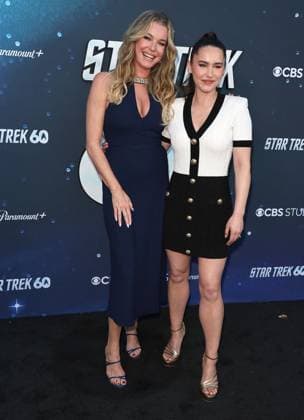 Star Trek Day 60th Anniversary Screening in Los Angeles Star Trek Day 60th Anniversary Screening at The Autry Museum in Los Angeles, California on 9 8 26. 08 Sep 2026 Pictured: Rebecca Romijn, Christina Chong.  Copyright: xThexMegaxAgencyxRiverx xMEGAx