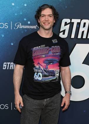 Star Trek Day 60th Anniversary Screening in Los Angeles Star Trek Day 60th Anniversary Screening at The Autry Museum in Los Angeles, California on 9 8 26. 08 Sep 2026 Pictured: Ethan Peck.  Copyright: xThexMegaxAgencyxRiverx xMEGAx