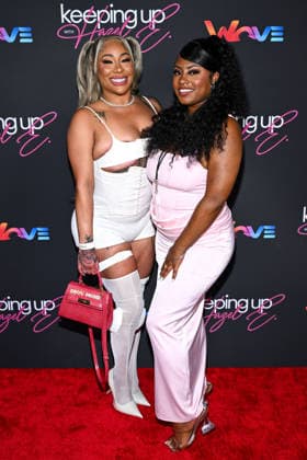 September 8, 2026, Glendale, California, USA: HAZEL-E and TELIYAH BUSH attend the premiere of Keeping Up with Hazel-E. Glendale USA - ZUMAl201 20260908_zep_l201_001 Copyright: xJacobxLewisx