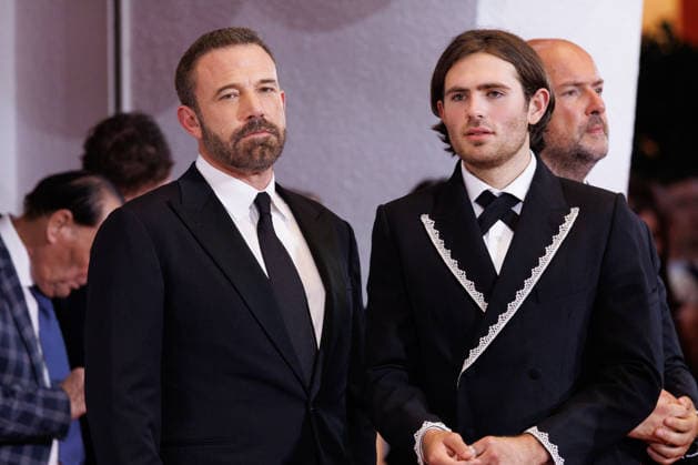 News - Company Red Carpet - The 83rd Venice International Film Festival Ben Affleck and Indiana Affleck attend the Company Screening during the 83rd Venice International Film Festival at Sala Grande on September 8, 2026 in Venice, Italy. Photo: Cinzia Camela. Lido di Venezia Palazzo del Cinema Italy Copyright: xCinziaxCamelax xLiveMediax LPN_2659860