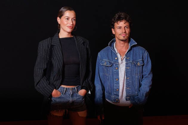Preview of Dix pour Cent: The Movie at L Olympia; Celebrities Arrive on the Red Carpet; A Guest and Kevin Dias; 459515; September 8, 2026; France  Copyright: xSebastienxFremontx xStarfacex STAR_459515_055